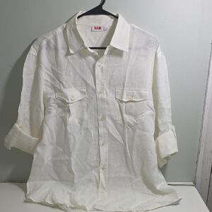 SLAM | XL | Advanced Technology Linen Long Sleeve Button-Down Sailing Shirt